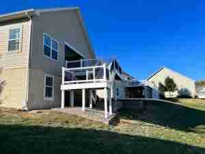 New Deck built by JDM Construction Harford Baltimore Cecil
