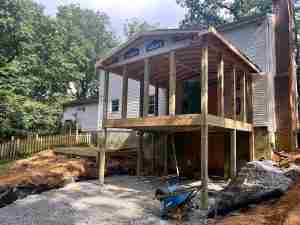 New Construction of a 3 Season Porch built by JD Michael Construction