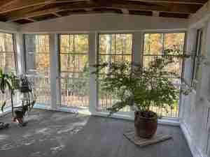 3 Season Sunroom built by JD Michael Construction Interior