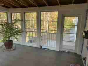 3 Season Sunroom built by JD Michael Construction Windows and Door