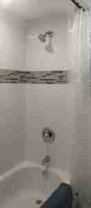 Bathroom Remodeling Project - New look after, img 01 new tub replaces shower old shower stall